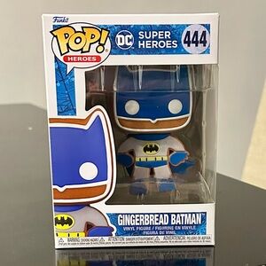Funko Super Heroes Gingerbread Batman Figure - Blue and Brown